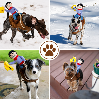 Dog Cowboy Costume